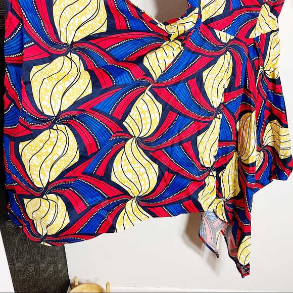 NWT Cotton Print Dress - Picture 8 of 9